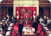 The Governor General gives Royal Assent to legislation Photo credit: MCpl Cindy Molyneaux