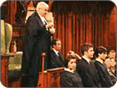 Speaker Milliken calls Members to order © House of Commons