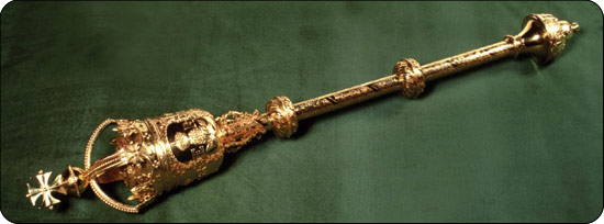 The Mace symbolises the authority of the House of Commons