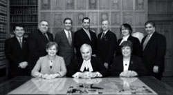 Photo of the Members of the Board of Internal Economy