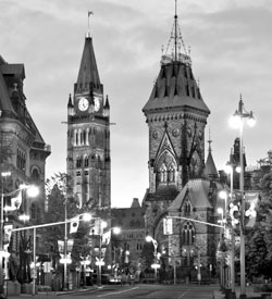 Photo of Peace Tower and East Block