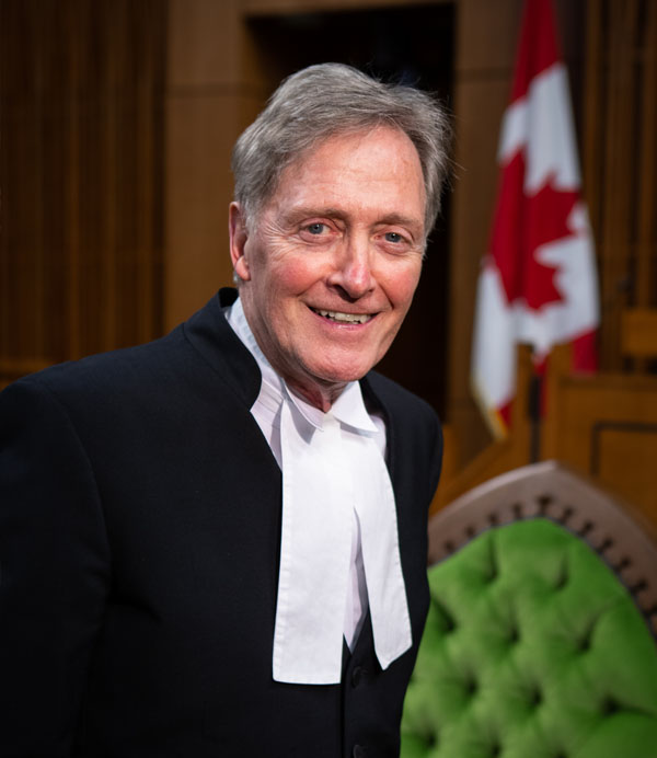 Official portrait of the Clerk of the House of Commons