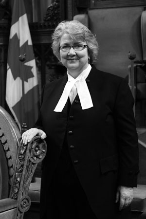 Photo of Audrey O’Brien, Clerk of the House of Commons