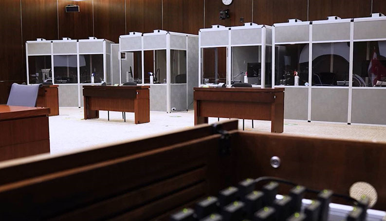 Photo of a committee room