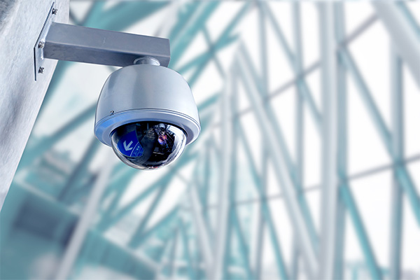 A modern security camera that shows reinforced safety measures