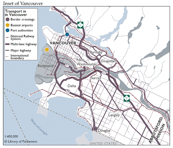 Figure 5: Inset of Vancouver